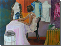 Lady Sewing
